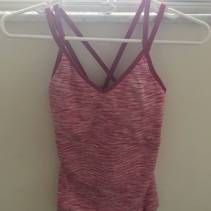 Pink razor tank